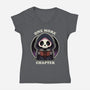 One More Page-Womens-V-Neck-Tee-fanfreak1