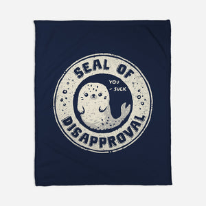 Seal Of Disapproval-None-Fleece-Blanket-kg07