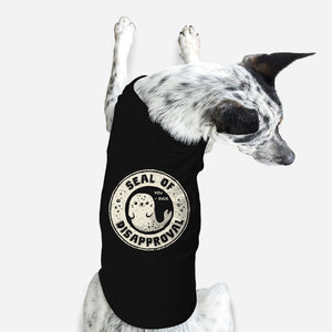 Seal Of Disapproval-Dog-Basic-Pet Tank-kg07