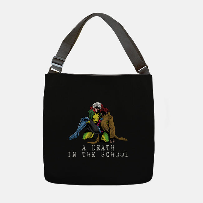 A Death In The School-None-Adjustable Tote-Bag-zascanauta