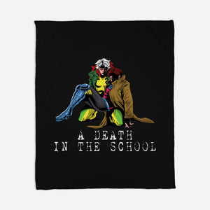 A Death In The School-None-Fleece-Blanket-zascanauta