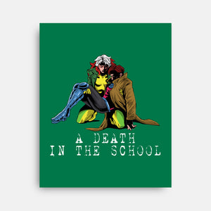 A Death In The School-None-Stretched-Canvas-zascanauta