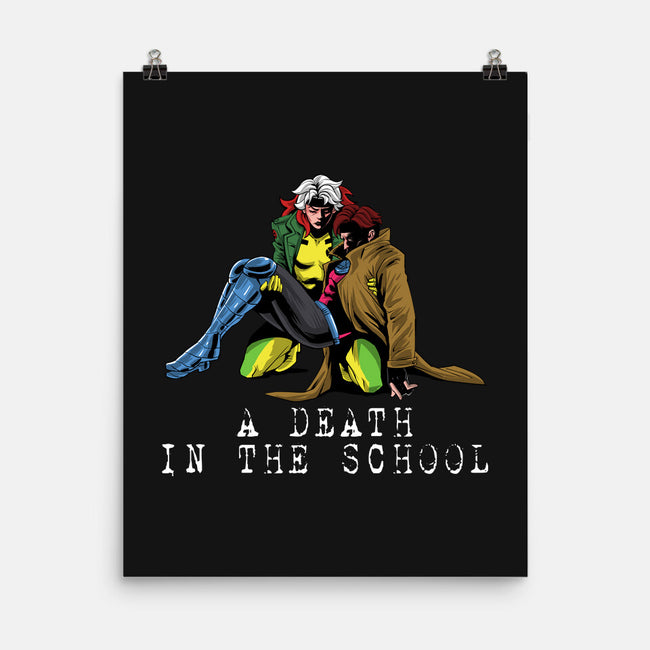 A Death In The School-None-Matte-Poster-zascanauta