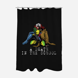 A Death In The School-None-Polyester-Shower Curtain-zascanauta