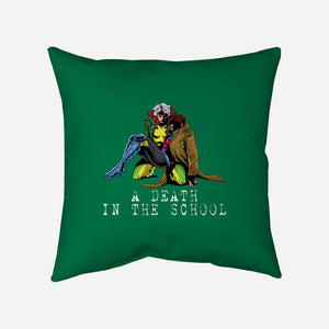 A Death In The School-None-Non-Removable Cover w Insert-Throw Pillow-zascanauta
