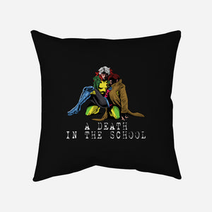A Death In The School-None-Removable Cover-Throw Pillow-zascanauta
