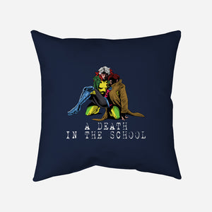 A Death In The School-None-Removable Cover-Throw Pillow-zascanauta