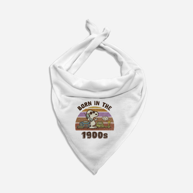 Born In The 1900s-Cat-Bandana-Pet Collar-kg07