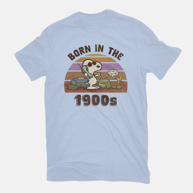 Born In The 1900s-Womens-Fitted-Tee-kg07