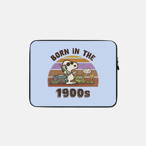 Born In The 1900s-None-Zippered-Laptop Sleeve-kg07