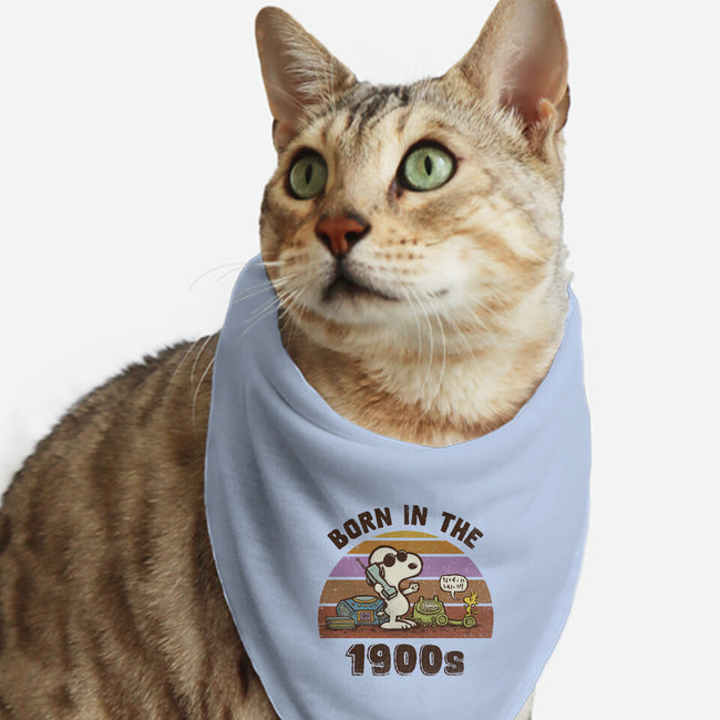 Born In The 1900s-Cat-Bandana-Pet Collar-kg07