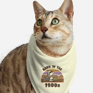 Born In The 1900s-Cat-Bandana-Pet Collar-kg07