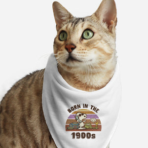 Born In The 1900s-Cat-Bandana-Pet Collar-kg07