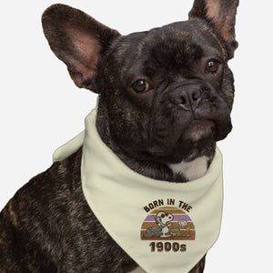 Born In The 1900s-Dog-Bandana-Pet Collar-kg07