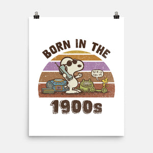 Born In The 1900s-None-Matte-Poster-kg07