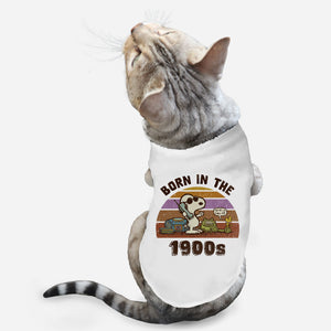 Born In The 1900s-Cat-Basic-Pet Tank-kg07