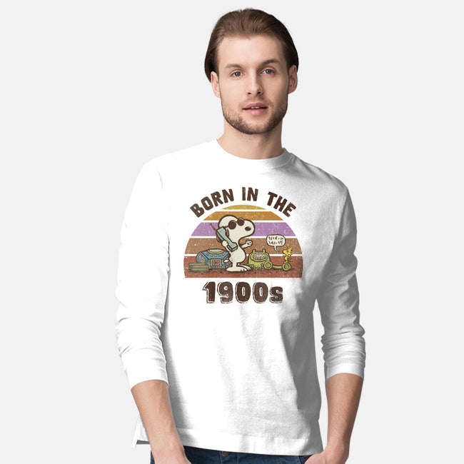 Born In The 1900s-Mens-Long Sleeved-Tee-kg07