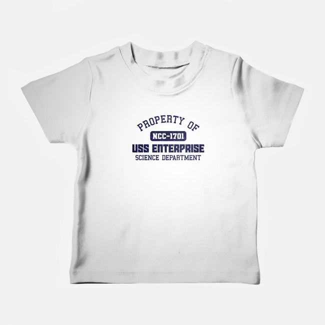 Enterprise Science Department-Baby-Basic-Tee-kg07