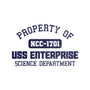 Enterprise Science Department-Womens-Off Shoulder-Tee-kg07