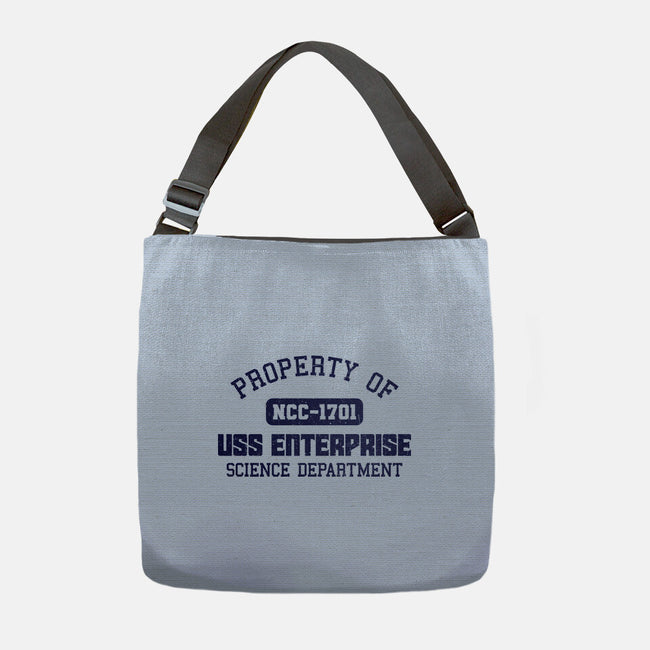 Enterprise Science Department-None-Adjustable Tote-Bag-kg07