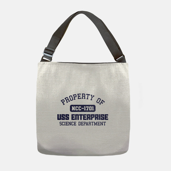 Enterprise Science Department-None-Adjustable Tote-Bag-kg07