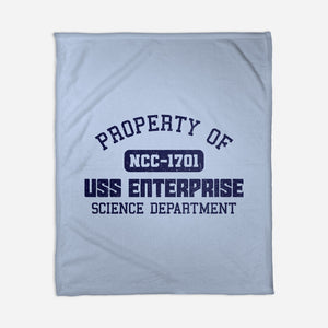 Enterprise Science Department-None-Fleece-Blanket-kg07