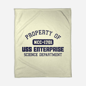 Enterprise Science Department-None-Fleece-Blanket-kg07