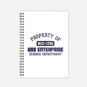 Enterprise Science Department-None-Dot Grid-Notebook-kg07