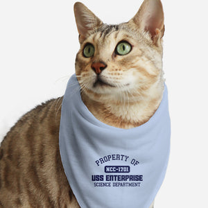 Enterprise Science Department-Cat-Bandana-Pet Collar-kg07