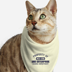 Enterprise Science Department-Cat-Bandana-Pet Collar-kg07