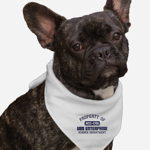 Enterprise Science Department-Dog-Bandana-Pet Collar-kg07