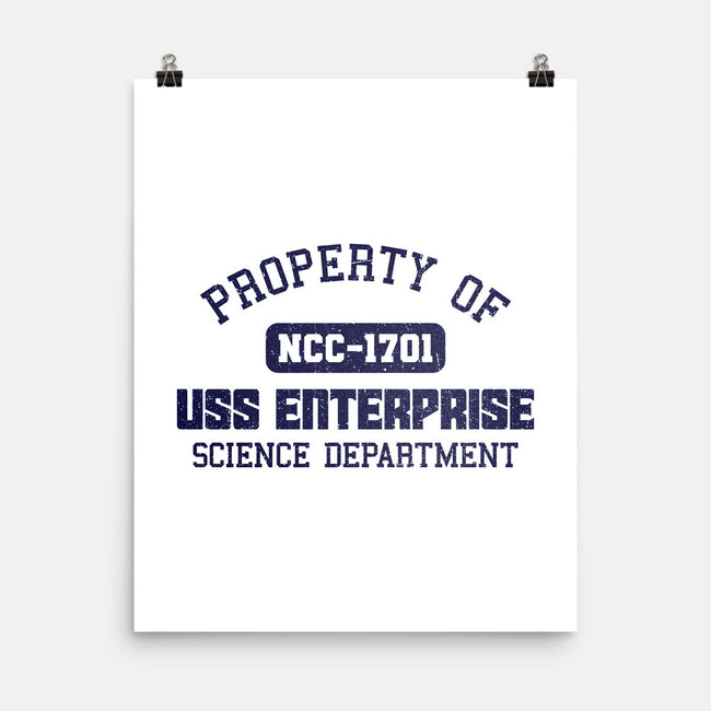Enterprise Science Department-None-Matte-Poster-kg07