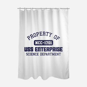 Enterprise Science Department-None-Polyester-Shower Curtain-kg07
