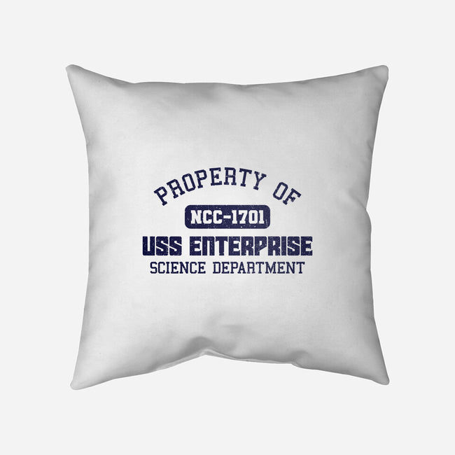 Enterprise Science Department-None-Non-Removable Cover w Insert-Throw Pillow-kg07