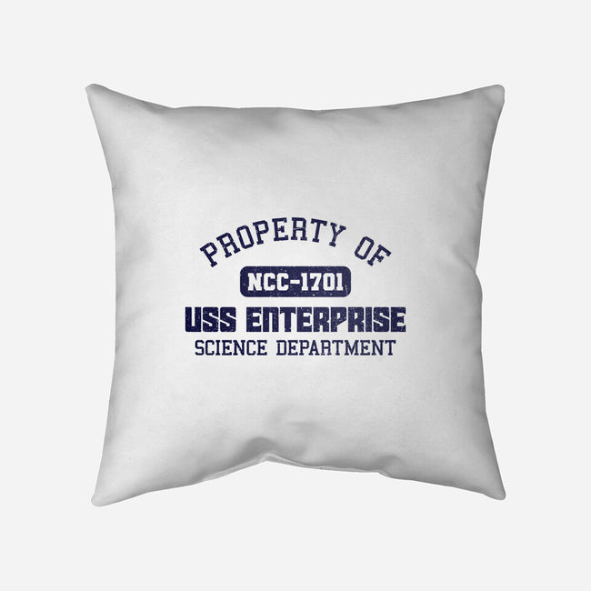 Enterprise Science Department-None-Removable Cover-Throw Pillow-kg07