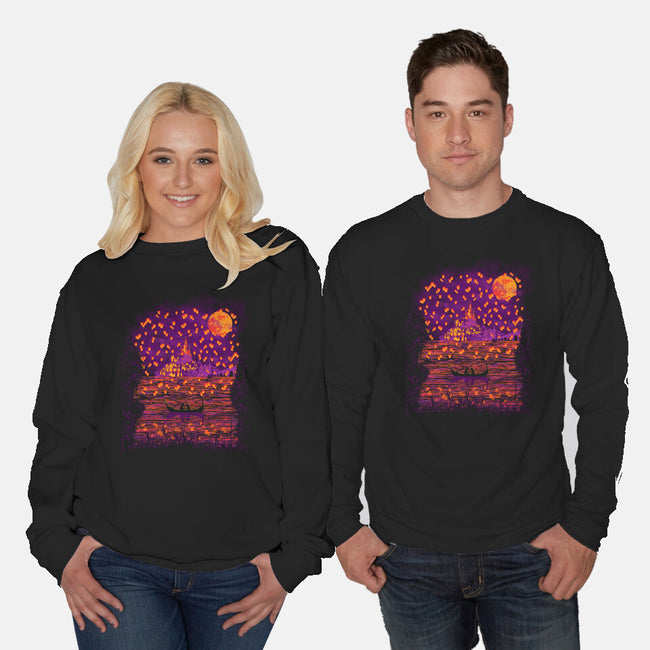 I See The Light-Unisex-Crew Neck-Sweatshirt-dalethesk8er