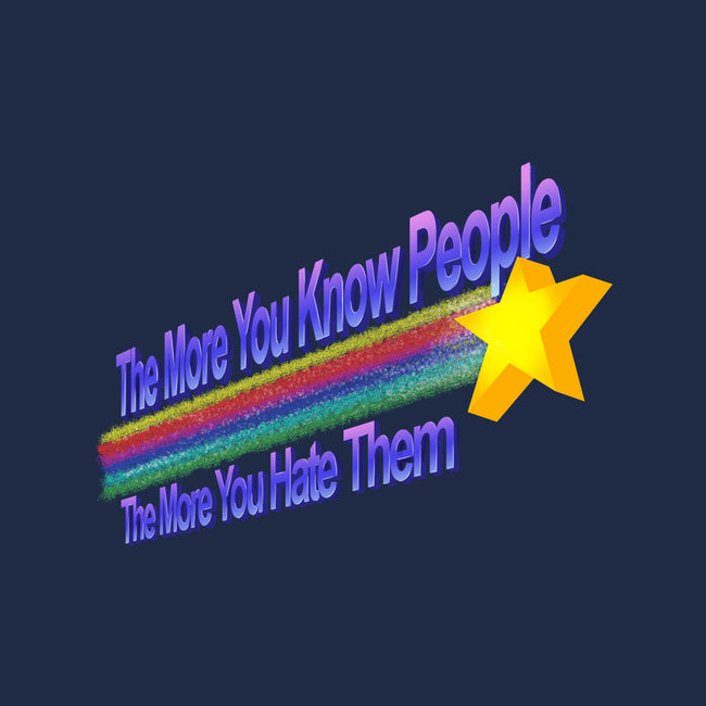 The More You Hate People-None-Fleece-Blanket-NMdesign