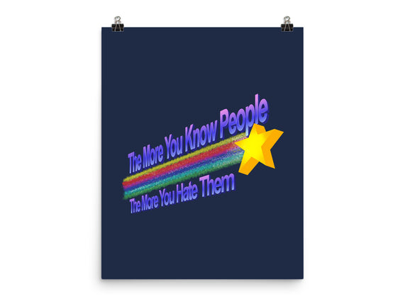 The More You Hate People