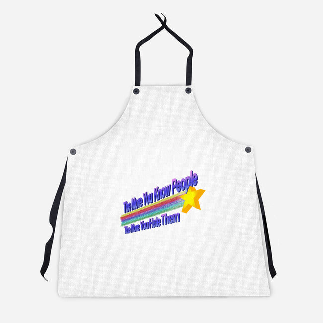 The More You Hate People-Unisex-Kitchen-Apron-NMdesign