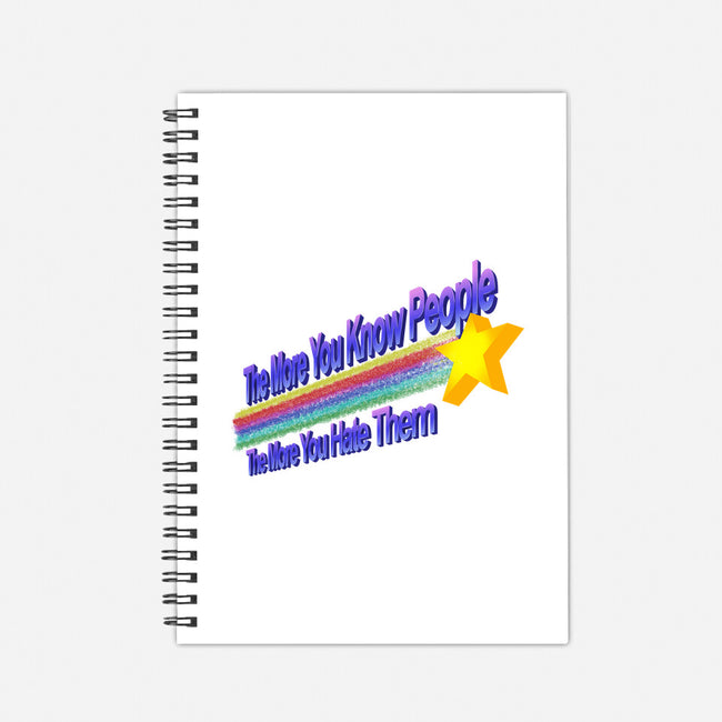 The More You Hate People-None-Dot Grid-Notebook-NMdesign