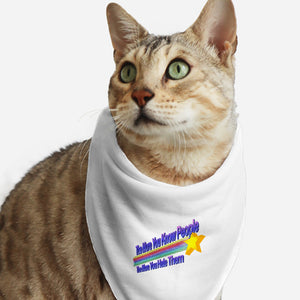 The More You Hate People-Cat-Bandana-Pet Collar-NMdesign