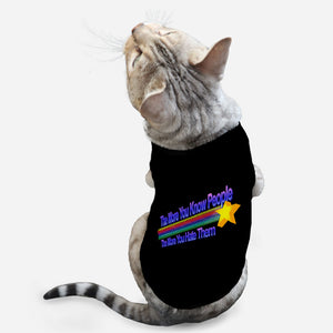 The More You Hate People-Cat-Basic-Pet Tank-NMdesign
