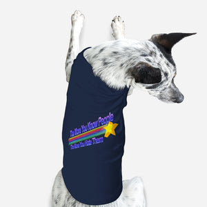 The More You Hate People-Dog-Basic-Pet Tank-NMdesign