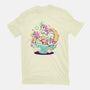 Unicorn Bowl-Mens-Basic-Tee-eduely