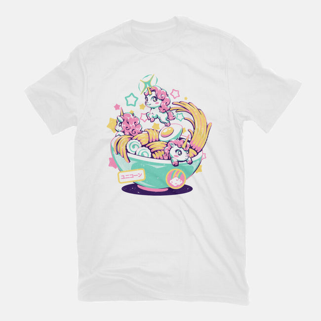 Unicorn Bowl-Womens-Basic-Tee-eduely