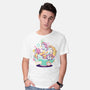 Unicorn Bowl-Mens-Basic-Tee-eduely