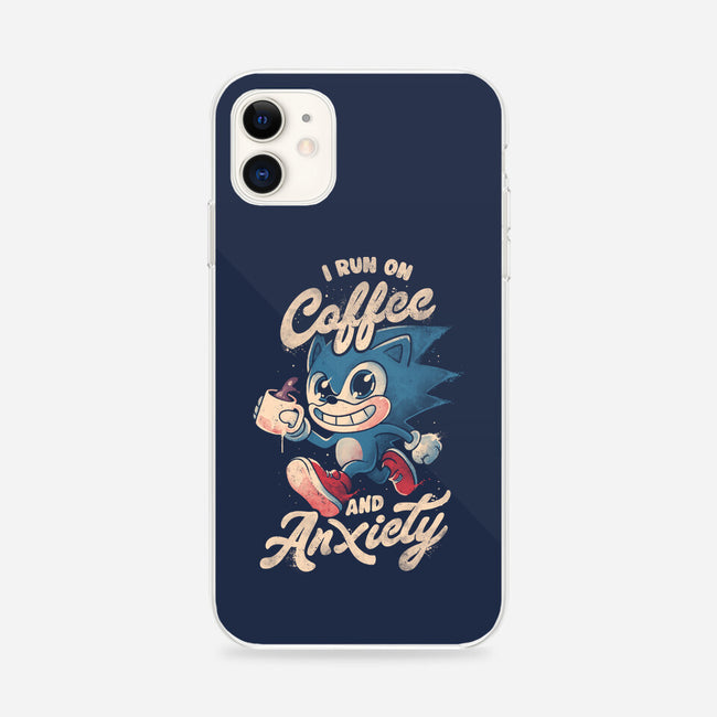 I Run On Coffee And Anxiety-iPhone-Snap-Phone Case-eduely