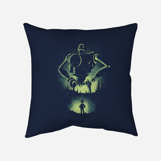 The Iron Hero-None-Removable Cover-Throw Pillow-retrodivision