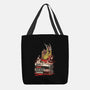 80s VHS Horror Cult-None-Basic Tote-Bag-Green Devil