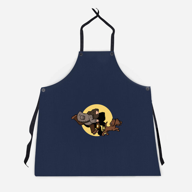 The Adventures Of Rubeus-Unisex-Kitchen-Apron-Raffiti